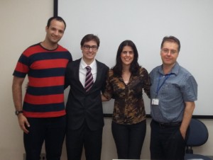 Thales Mendonça, Daniel Moore, Milena Marcolino e Antonio Ribeiro